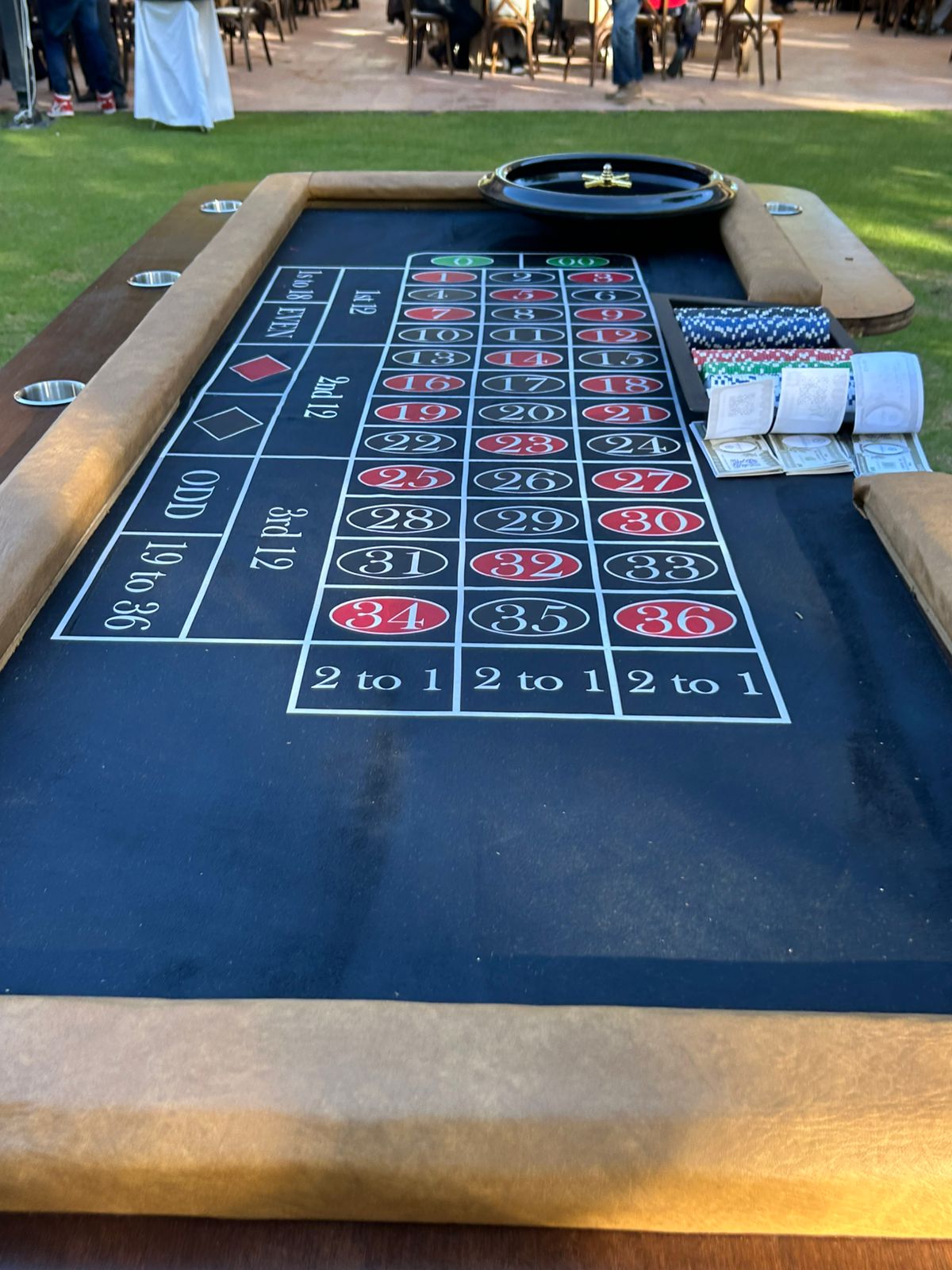 Mesa de Ruleta - Vista 2
